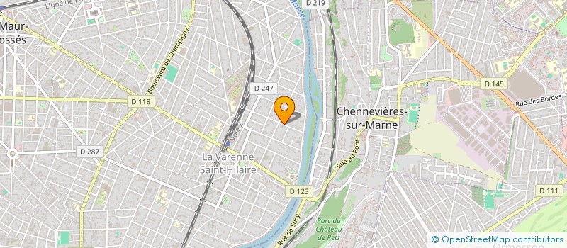 localisation de l'entreprise AM IMMO à SAINT-MAUR-DES-FOSSES