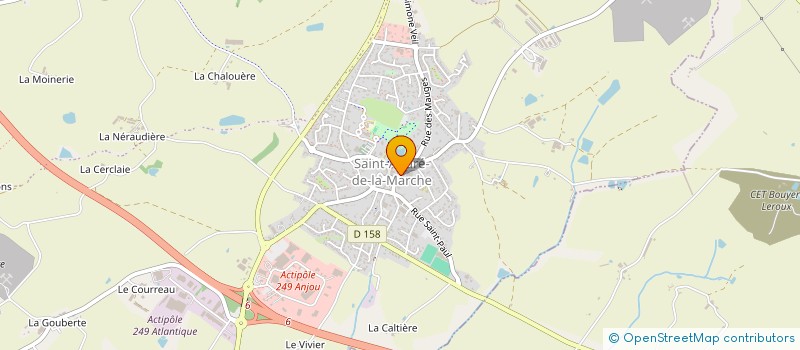 localisation de l'entreprise AM IMMO à SEVREMOINE