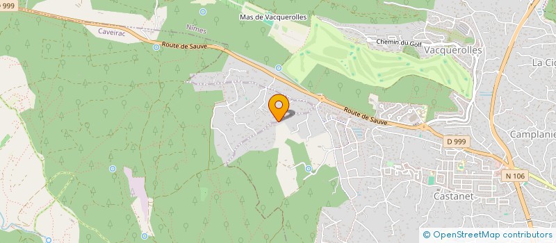 localisation de l'entreprise AM IMMO  CAVEIRAC