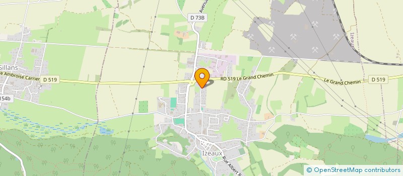 localisation de l'entreprise AM IMMOBILIER  IZEAUX