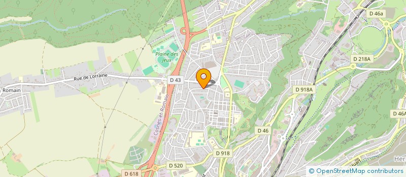 localisation de l'entreprise AM IMMOBILIERE à LONGWY