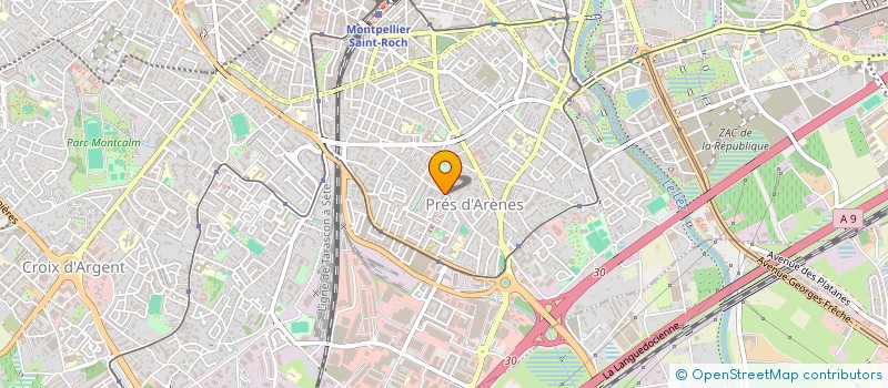 localisation de l'entreprise AM INGENERIE à MONTPELLIER