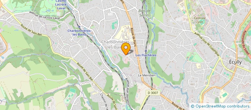 localisation de l'entreprise AM INVEST  CHARBONNIERES-LES-BAINS