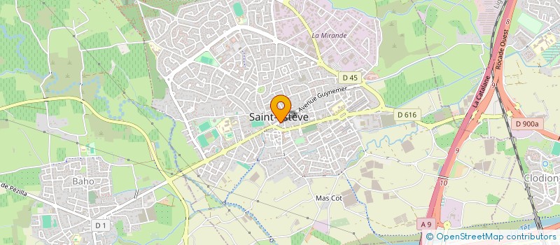 localisation de l'entreprise AM INVEST ET PATRIMOINE  SAINT-ESTEVE