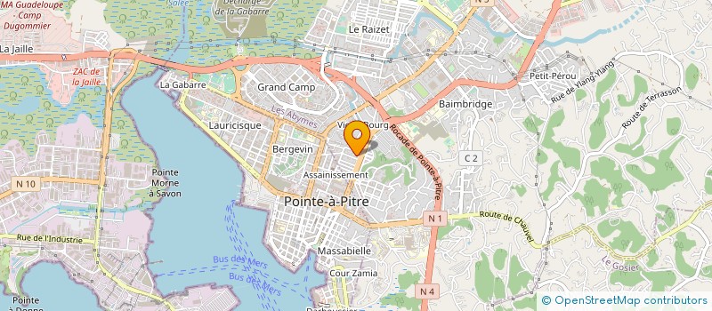 localisation de l'entreprise AM INVESTIS à LES ABYMES