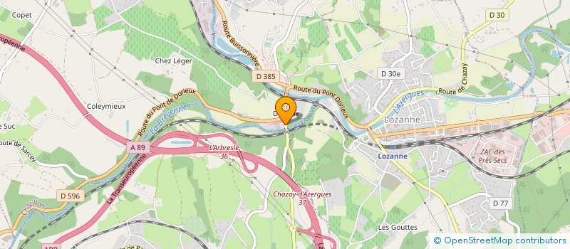 localisation de l'entreprise AM ISOLATION à CHATILLON