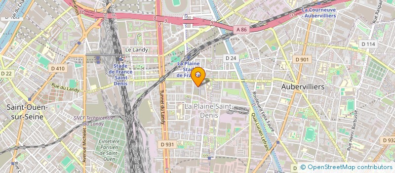 localisation de l'entreprise AM-IT SERVICES à SAINT-DENIS