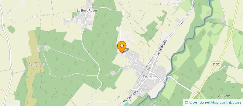 localisation de l'entreprise AM & JA  VEXIN-SUR-EPTE