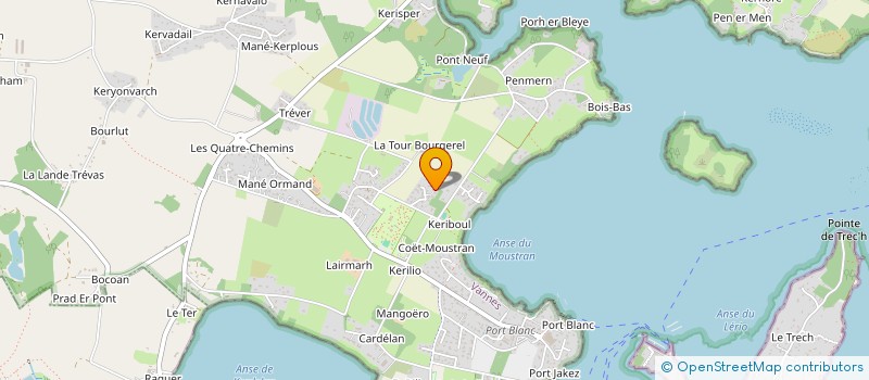 localisation de l'entreprise AM KAYAK  PLUVIGNER