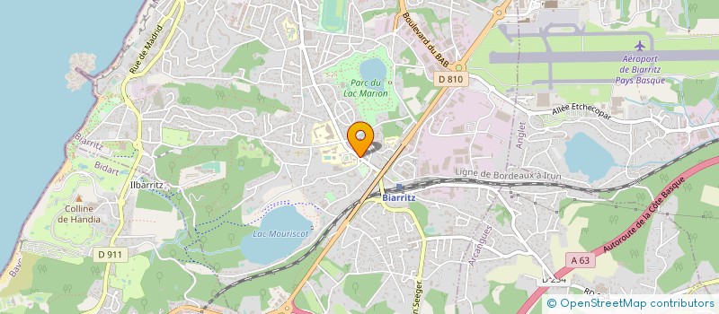 localisation de l'entreprise AM KITCHEN à BIARRITZ