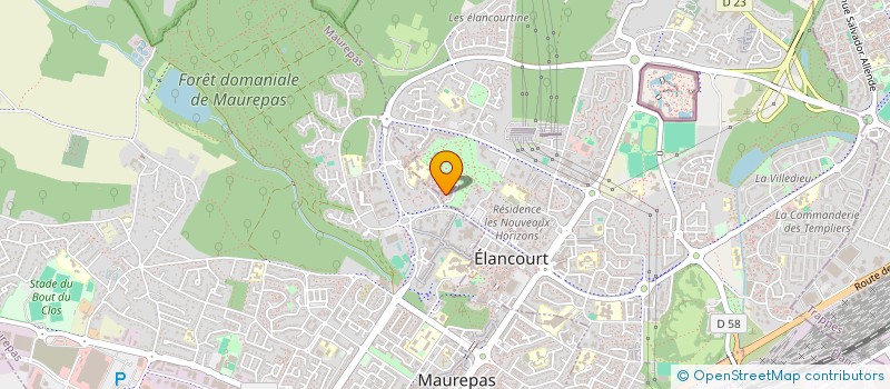 localisation de l'entreprise AM LABS à ELANCOURT