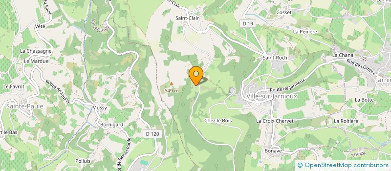 localisation de l'entreprise AM LEASE CONSEIL à PORTE-DES-PIERRES-DOREES