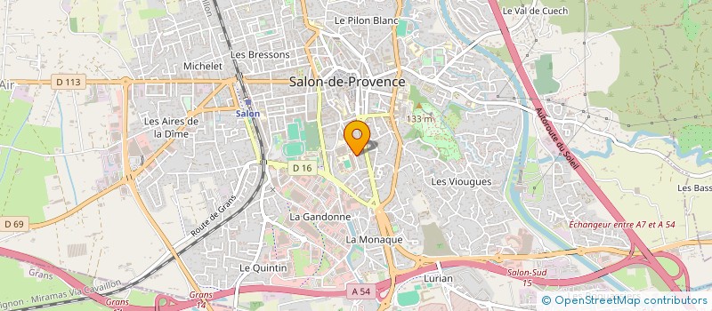 localisation de l'entreprise AM-LINK à SALON-DE-PROVENCE