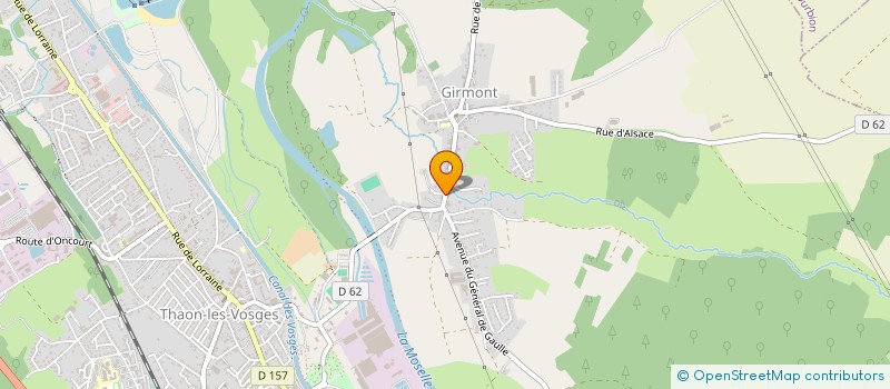 localisation de l'entreprise AM LOCPRO  THAON-LES-VOSGES