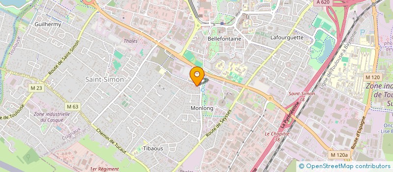 localisation de l'entreprise AM LOGISTICS à TOULOUSE