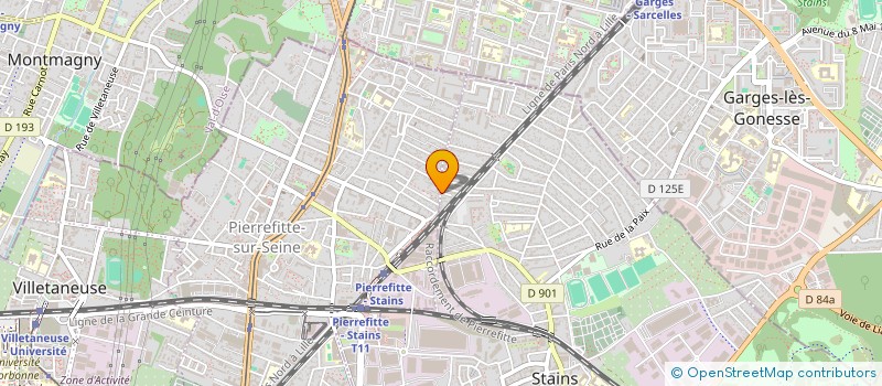 localisation de l'entreprise AM LUKIS à STAINS
