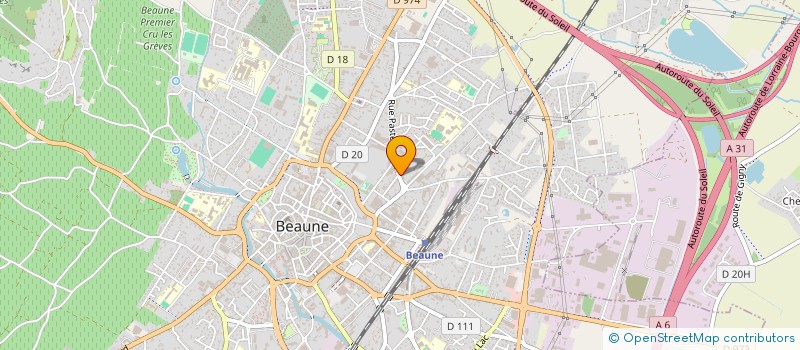 localisation de l'entreprise AM & MC à BEAUNE