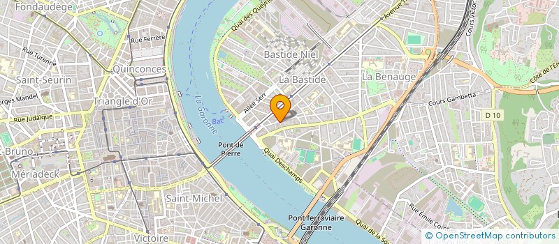 localisation de l'entreprise AM MENUISERIE  BORDEAUX