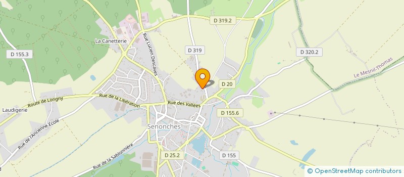 localisation de l'entreprise AM MENUISERIE SASU à LA FRAMBOISIERE