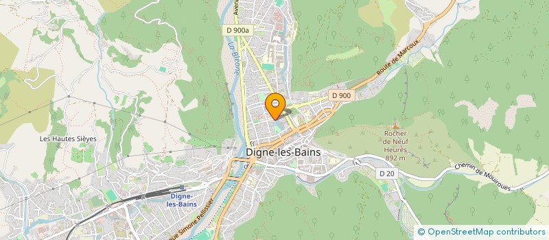 localisation de l'entreprise AM MIOLLIS à DIGNE-LES-BAINS