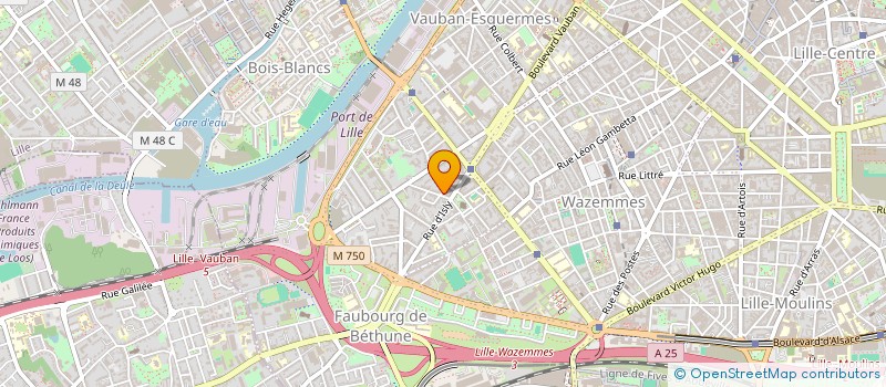 localisation de l'entreprise AM&MOI à LILLE