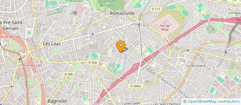localisation de l'entreprise AM-MONTAGE à ROMAINVILLE