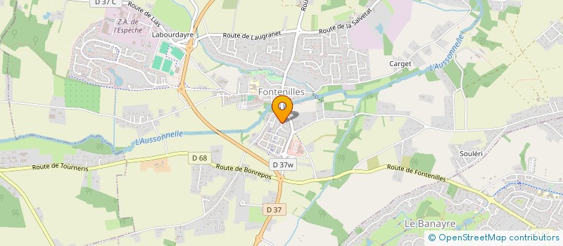 localisation de l'entreprise AM'N'OTEP  FONTENILLES