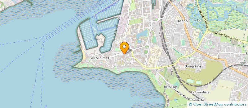 localisation de l'entreprise AM NEGOCE à LA ROCHELLE