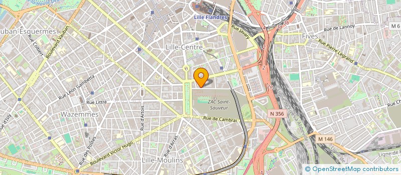 localisation de l'entreprise AM NET ARTS ET METIERS NET à LILLE