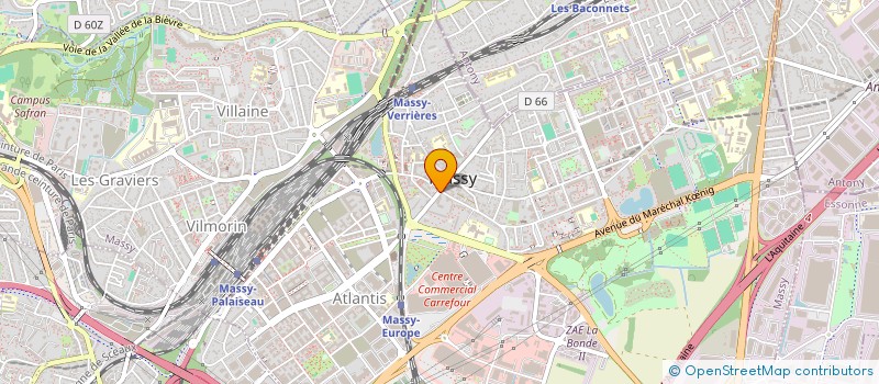 localisation de l'entreprise AM NUMERIC à MASSY
