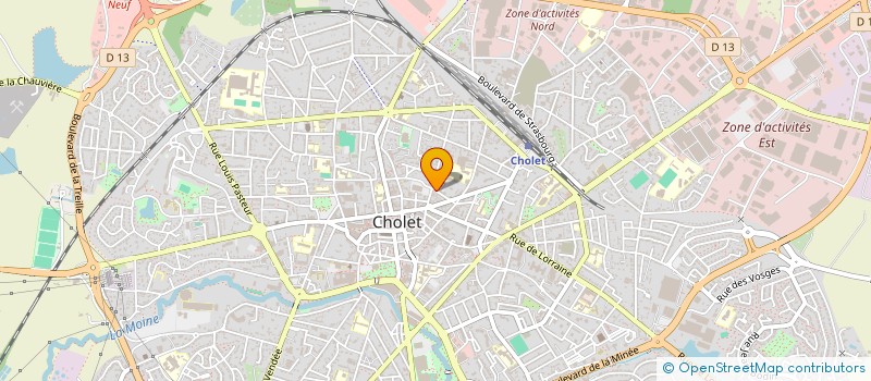 localisation de l'entreprise AM-OR à CHOLET