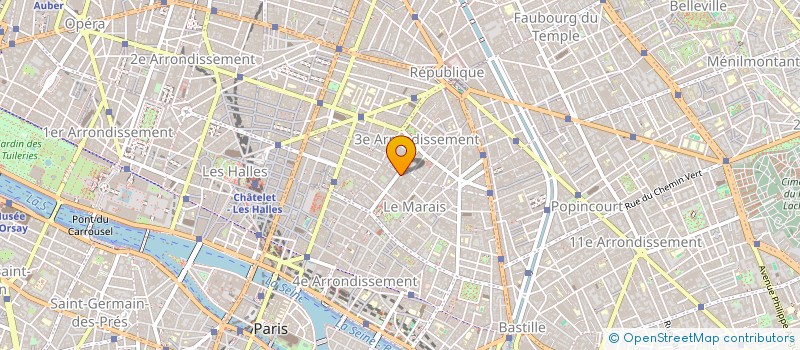 localisation de l'entreprise AM PARTNER  PARIS
