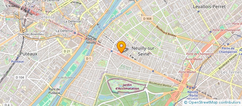 localisation de l'entreprise AM PATRIMOINE à NEUILLY-SUR-SEINE