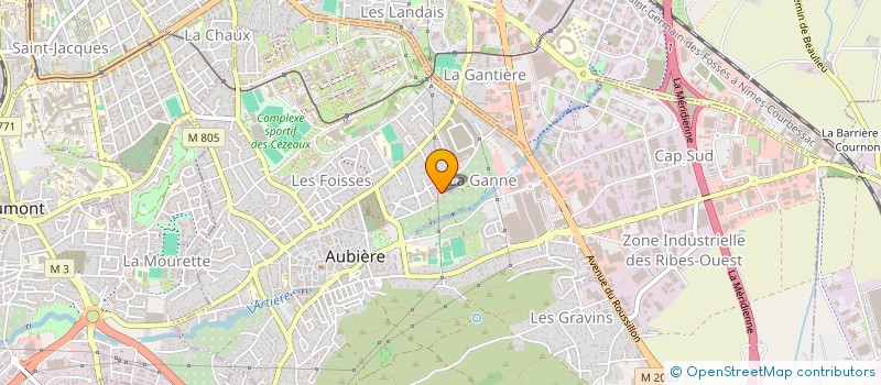 localisation de l'entreprise AM PATRIMOINE  AUBIERE