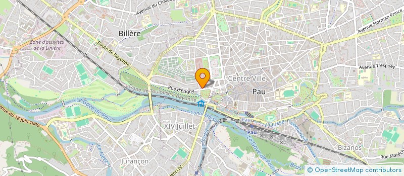 localisation de l'entreprise AM PATRIMOINE à PAU
