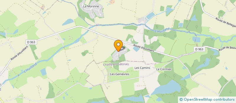 localisation de l'entreprise AM PAYSAGE à BEAUCHAMPS-SUR-HUILLARD