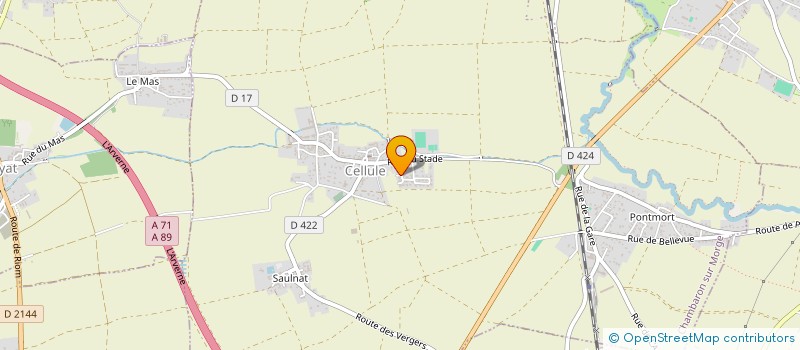 localisation de l'entreprise AM PAYSAGES  CHAMBARON SUR MORGE