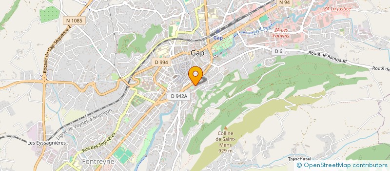 localisation de l'entreprise AM PEINTURE à GAP