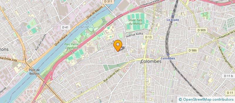 localisation de l'entreprise AM PHI BIENS IMMOBILIERS à COLOMBES