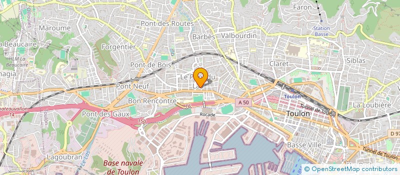 localisation de l'entreprise AM PLAISANCE  TOULON