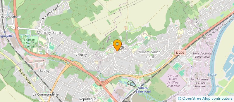 localisation de l'entreprise AM PRESTIGE TRANSPORT  VILLERS-SAINT-PAUL