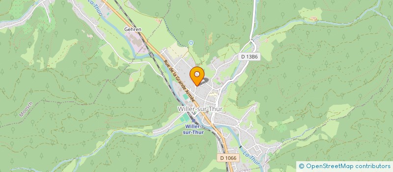 localisation de l'entreprise AM'PRODUCTS à WILLER-SUR-THUR