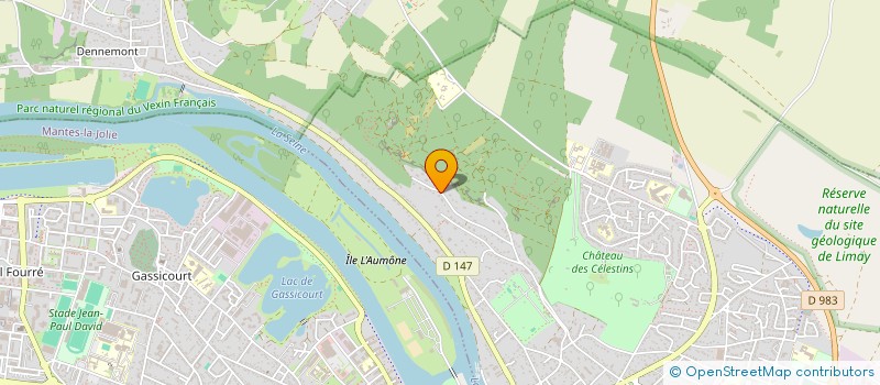 localisation de l'entreprise AM PROJECT  LIMAY