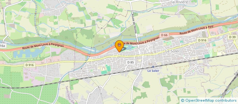 localisation de l'entreprise AM PROJETS  PERPIGNAN