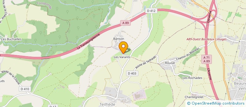 localisation de l'entreprise AM PROMOTION  TEILHEDE