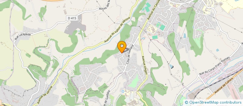 localisation de l'entreprise AM RAMONAGE  FOULAYRONNES