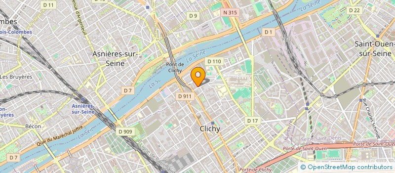 localisation de l'entreprise AM.RENOV à CLICHY