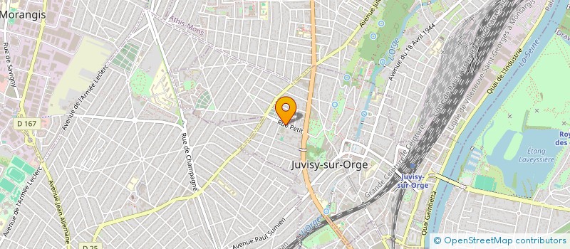 localisation de l'entreprise AM RENOV à JUVISY SUR ORGE