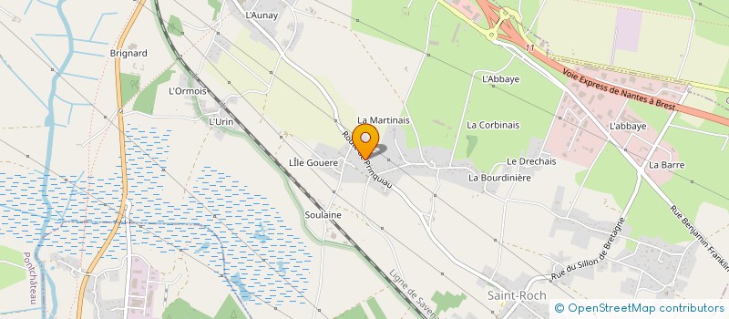 localisation de l'entreprise AM RENOV' à PONTCHATEAU