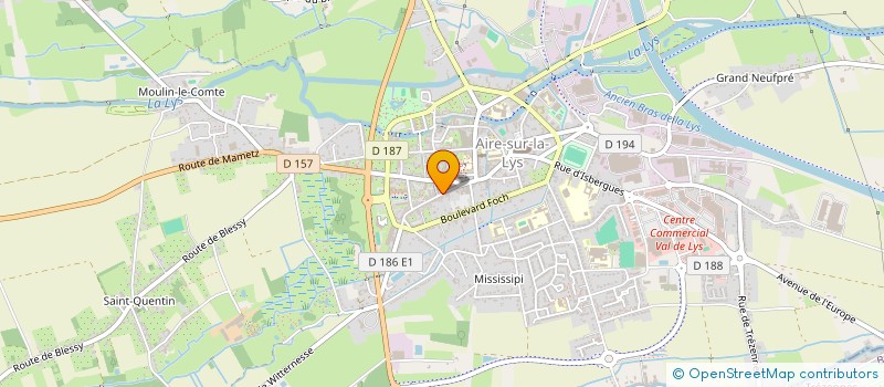 localisation de l'entreprise AM RENOV à AIRE SUR LA LYS